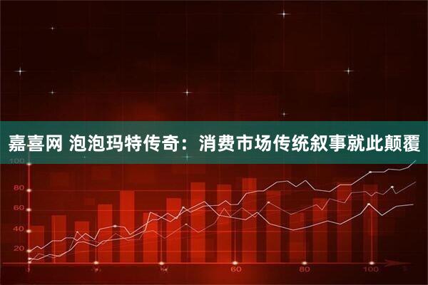 嘉喜网 泡泡玛特传奇：消费市场传统叙事就此颠覆